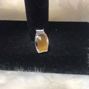 Sterling Silver Tigers Eye Pendant